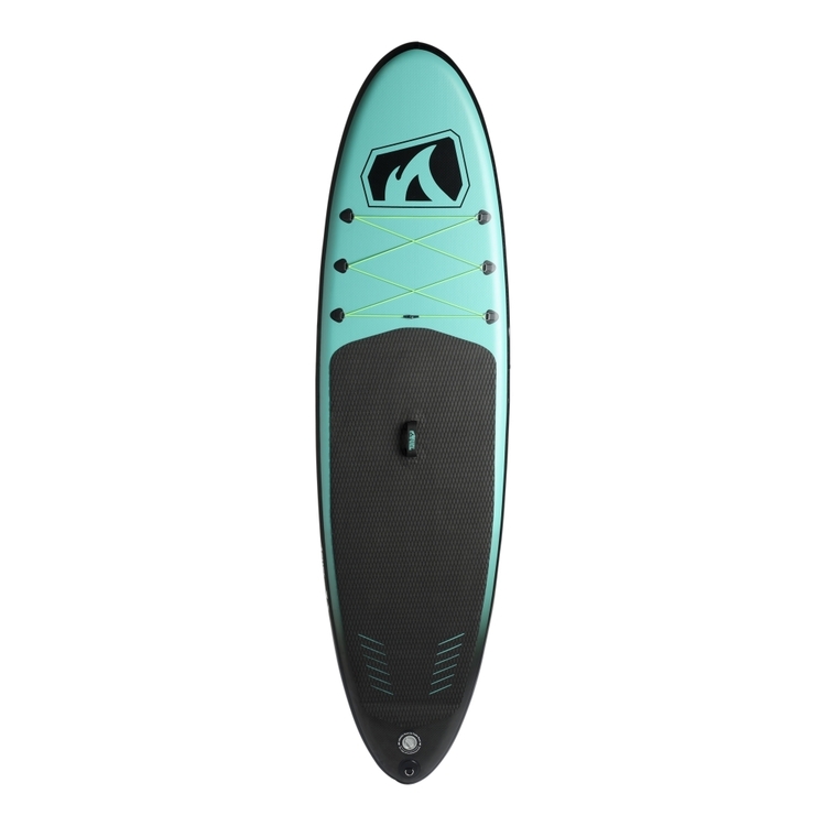 Fuel Kirra 10'4" Inflatable Stand Up Paddleboard Green & Black 10 ft 4 in - Image 3