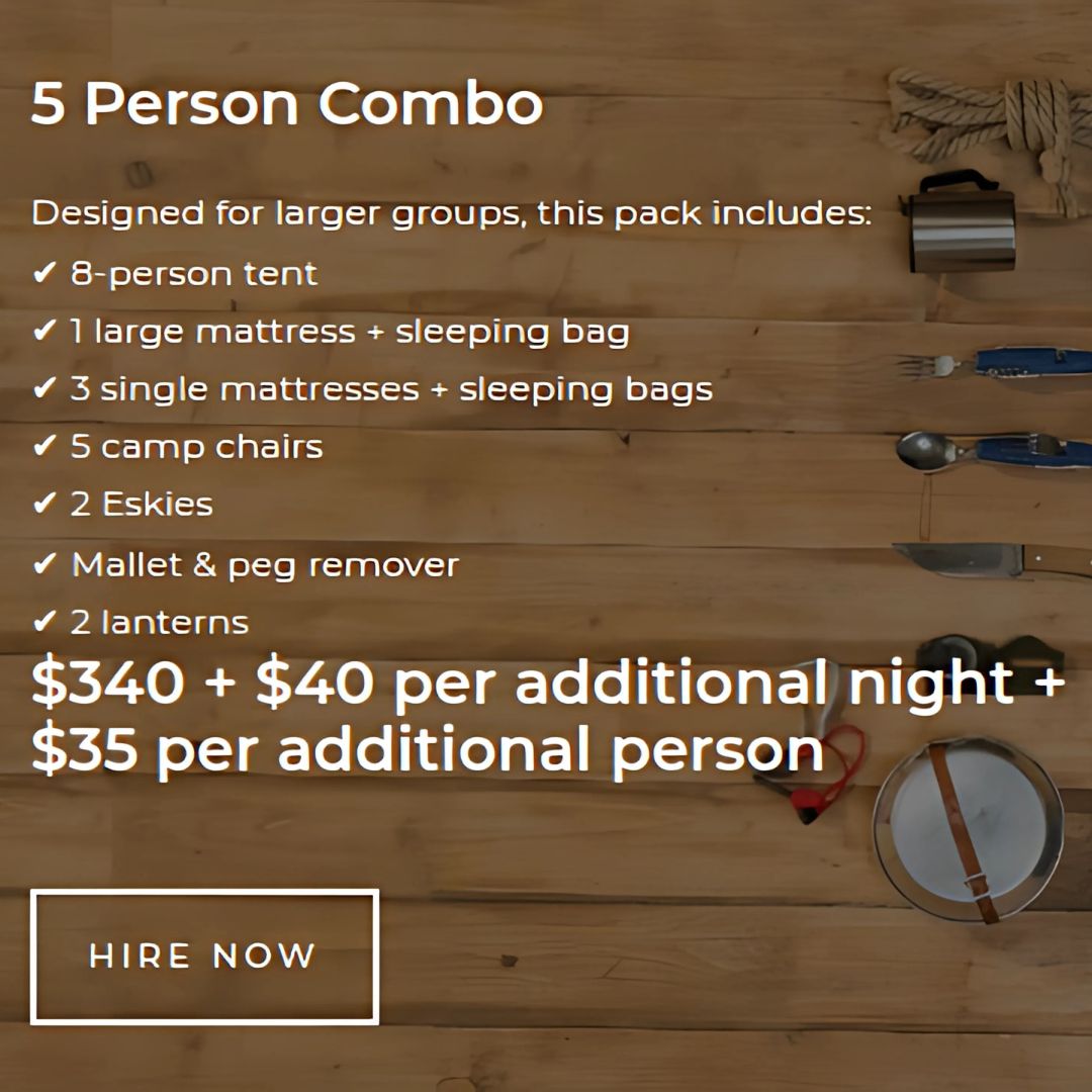 5 Person Combo