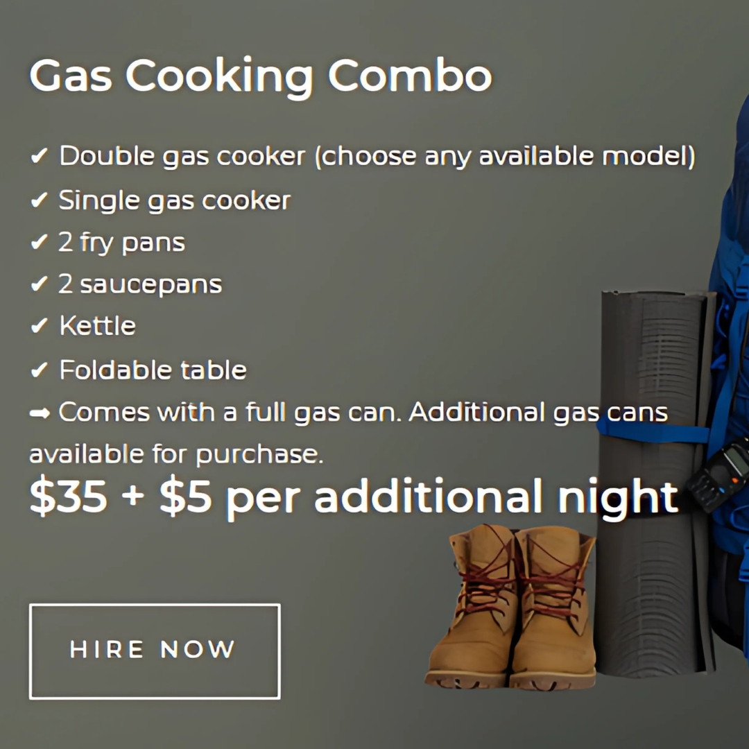 Gas Cooking Combo